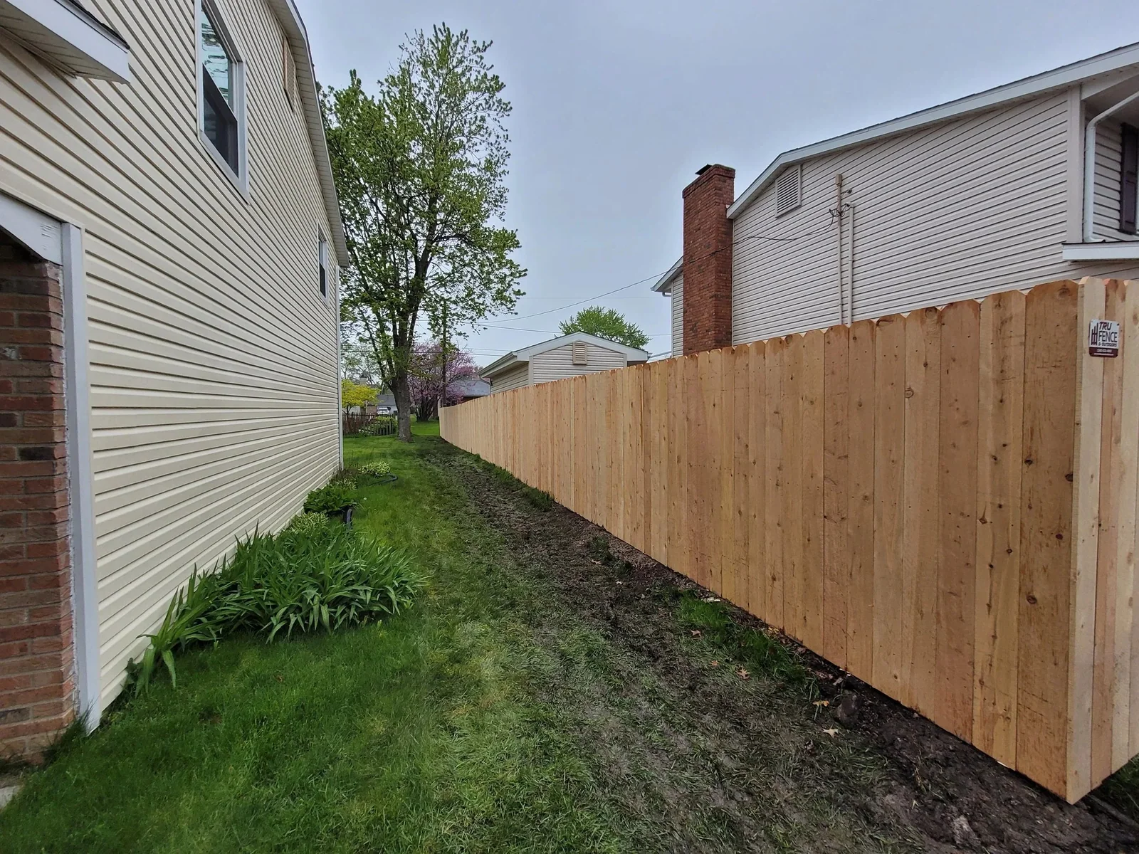 Fence installed by TruFence & Outdoors